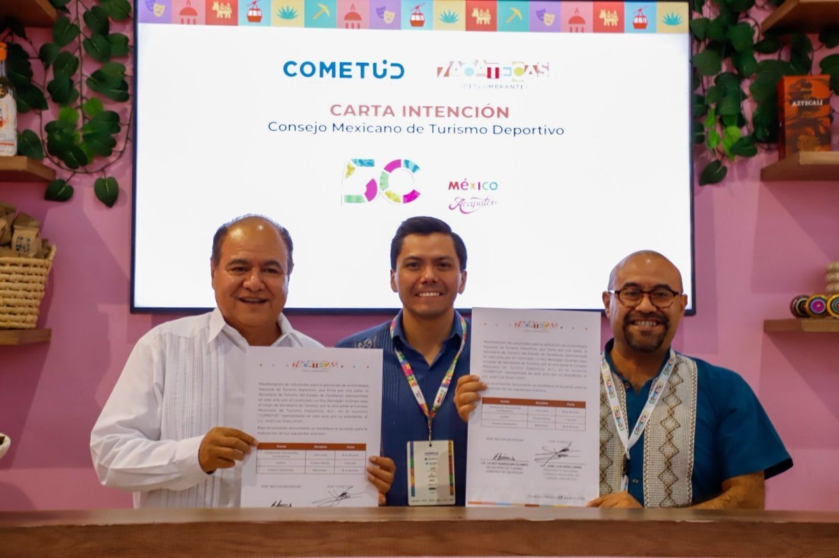 Gobierno de Zacatecas firma alianzas clave para impulsar el turismo en el Tianguis Turístico 2026