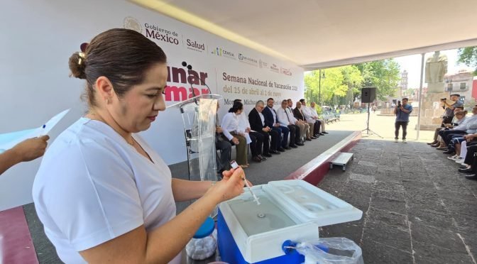 SSM aplicará 76 mil dosis gratuitas en Semana Nacional de Vacunación 2026