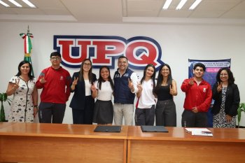 COBAQ y UPQ firman convenio para pase automático a estudiantes con promedio de 9.5