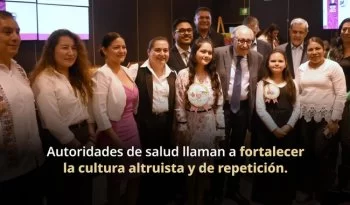 Concurso infantil de dibujo promueve donación altruista de sangre en México