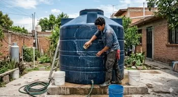 Desinfección de tinacos cada seis meses es clave para la salud, alerta SSZ