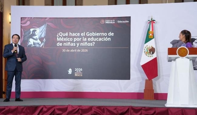 Gobierno de México arranca entrega de becas "Rita Cetina" para 9.9 millones de niños de primaria