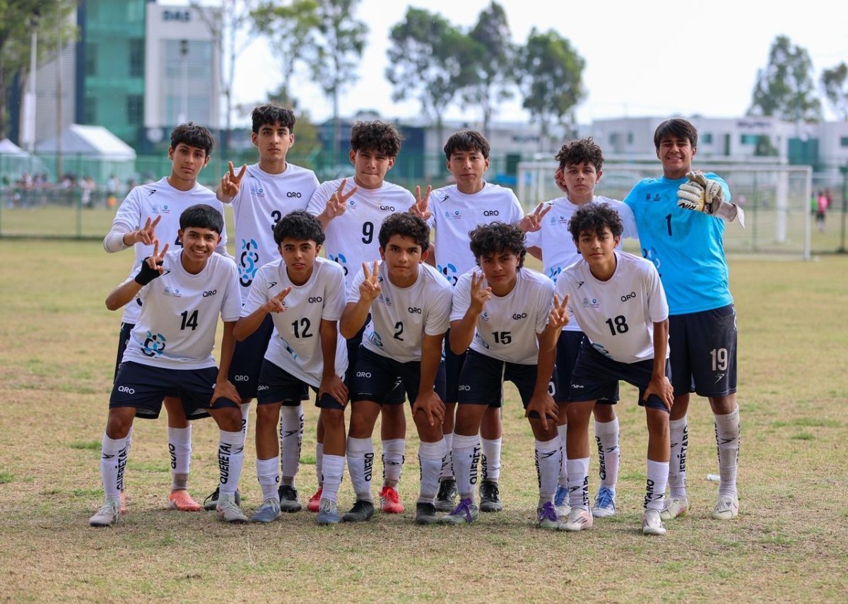 Querétaro hace historia: medalla de bronce en fútbol sub 15 de Olimpiada Nacional 2026