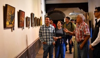 Exposición de Teódulo Rómulo reúne 180 pinturas y 15 esculturas en tres recintos de Tlaxcala
