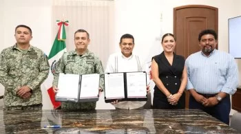 Gobernador de Tabasco devela retrato de Flor Tabasco 2025, María Fernanda Palma