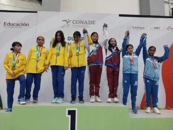Guanajuato suma bronce en bádminton de Olimpiada Nacional en Tlaxcala