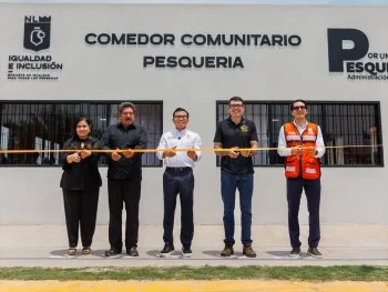 Secretario de Igualdad supervisa centro para autismo y entrega comedor en Nuevo León