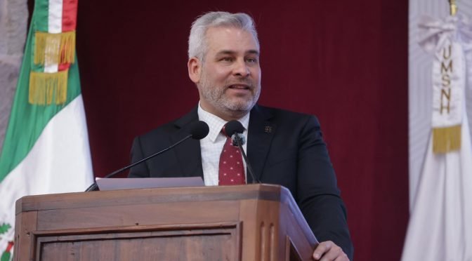 UMSNH es la única universidad en Michoacán con garantía constitucional del 4.5% del presupuesto estatal: Bedolla