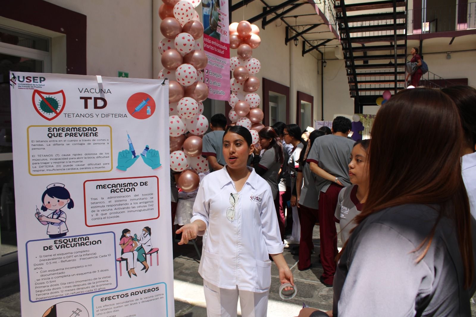 Universidad de la Salud de Puebla impulsa formación en vacunación con jornada académica