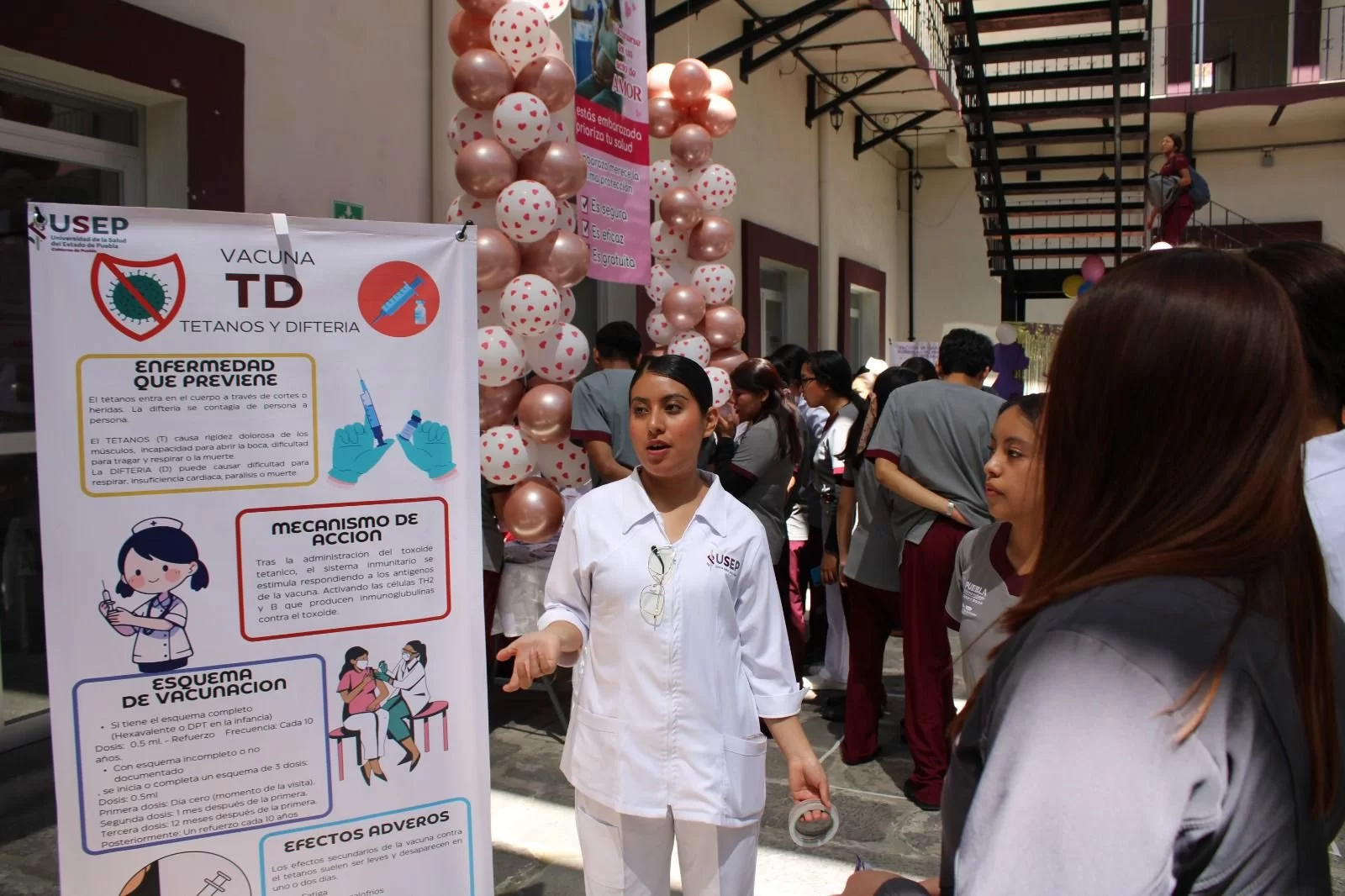 Universidad de la Salud de Puebla impulsa formación en vacunación con jornada académica