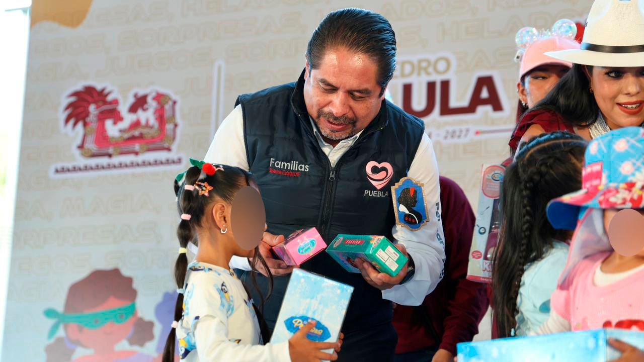 SEDIF Puebla celebra Día de la Niñez con más de 400 mil juguetes distribuidos en 500 días