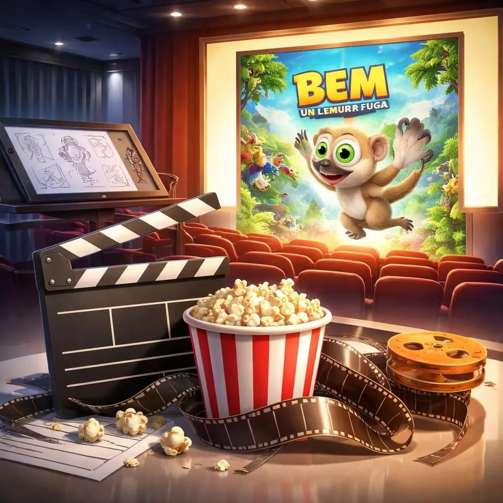Animación mexicana revive con estreno de “Bem, un lémur en fuga”