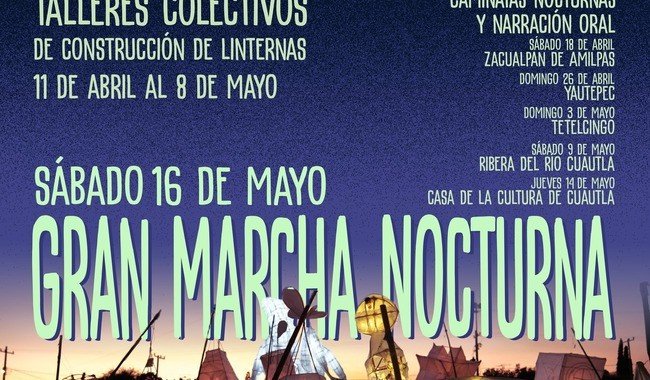 Festival Luciérnagas para la Paz ilumina Morelos con talleres de linternas y cultura comunitaria