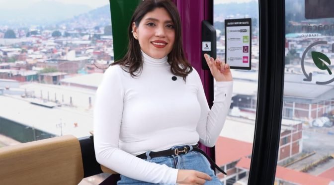 Teleférico de Uruapan: una opción de movilidad más segura para las mujeres, destaca Seimujer