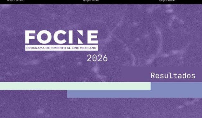 IMCINE anuncia 183 proyectos beneficiados por FOCINE 2026; crece 16% respecto a 2025