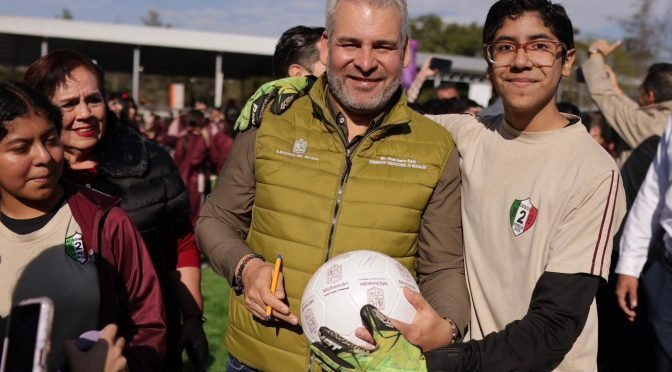 Listas 48 canchas de fútbol 7 en Michoacán para el Mundialito Escolar 2026