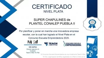 Estudiantes de Conalep Puebla crean tamales de chapulín y ganan certificación internacional