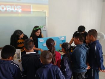 Estudiantes de primaria visitan la Universidad SABES en San Luis de la Paz para fomentar su aspiración educativa