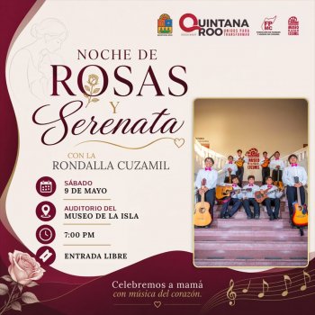 FPMC celebrará a las mamás de Cozumel con 'Noche de Rosas y Serenata'