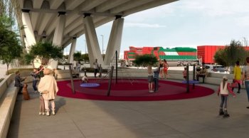Paso Superior Ferroviario Independencia en Morelia tendrá cancha de pádel y áreas recreativas