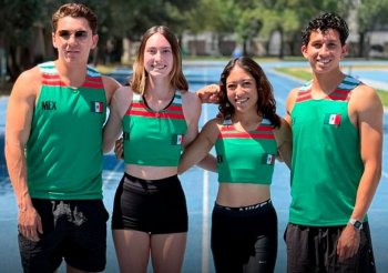 Puebla brilla en Mundial de Relevos: Gerardo Lomeli y equipo imponen récord nacional en Botsuana