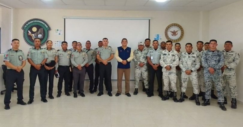 Capacitan a Guardia Nacional en Baja California Sur para prevenir trata de personas