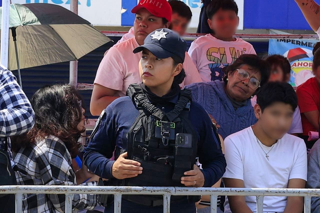 Saldo blanco en desfile del 5 de Mayo en Puebla; operativo conjunto cubrió 91 eventos