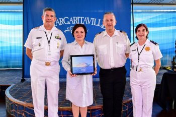 Arriba por primera vez a Cozumel el crucero Margaritaville at Sea Paradise con más de mil 300 pasajeros