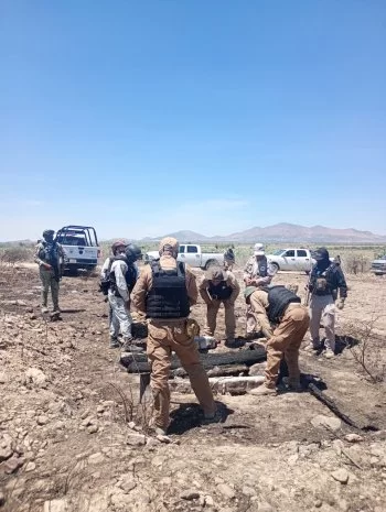 Gobierno de Zacatecas y Fiscalía realizan búsqueda de desaparecidos en Pinos
