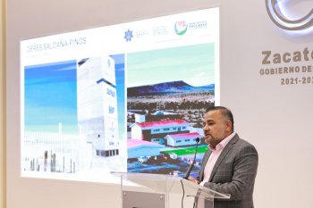 Inauguran Deres en Pinos con inversión de 65 mdp para reforzar seguridad en Zacatecas