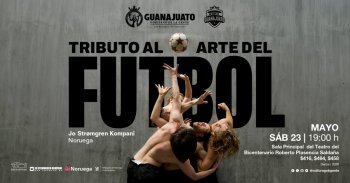 Obra noruega que fusiona fútbol y danza contemporánea llegará al Teatro del Bicentenario