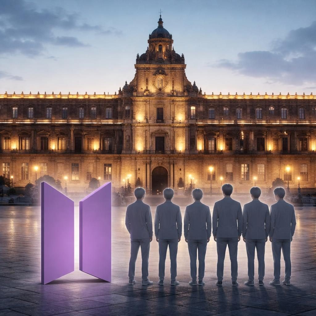 BTS visitará Palacio Nacional: fans podrán verlos en CDMX