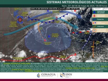 Pronostican lluvias ligeras y tormentas aisladas en varias regiones de Oaxaca