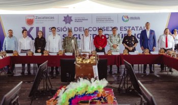 Gobernador David Monreal refrenda su compromiso con la paz y seguridad en Zacatecas