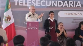 Gobierno de Michoacán invierte 27 mdp en reconversión de telesecundaria a bachillerato en Teremendo de los Reyes
