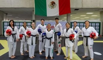 Selección mexicana de para taekwondo viaja a Brasil para el Panamericano 2025