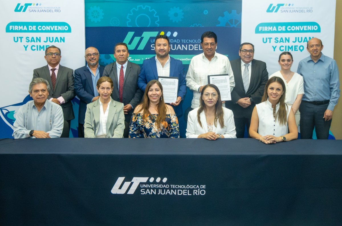 UT San Juan y CIMEQ renuevan acuerdo para fortalecer formación profesional en Querétaro