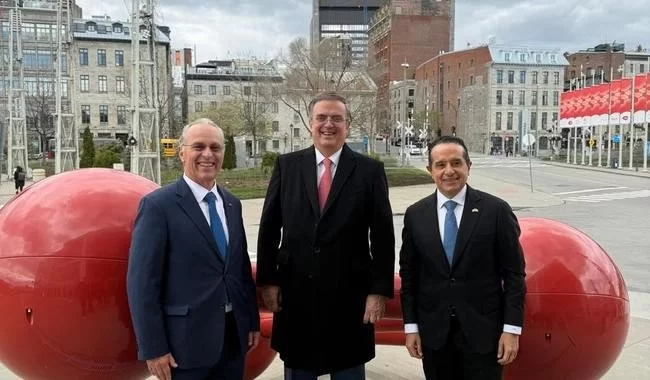 Ebrard celebra inversión farmacéutica de 2 mil mdd en Hidalgo; empresas canadienses exploran proyectos en Chiapas, Puebla y Jalisco