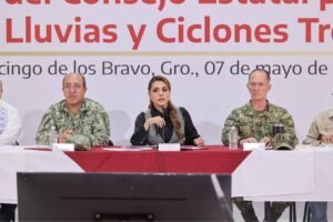 Gobernadora de Guerrero instala Comisión Permanente de Análisis Meteorológico ante temporada de lluvias