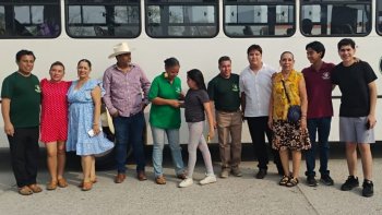 Grupo Folklórico Huasteco lleva música y danza a mujeres privadas de la libertad en Tancanhuitz