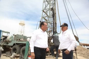 Inician perforación de pozo en Las Cuevas con inversión de 1.7 mdp para beneficiar a 170 personas