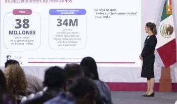 México destaca aporte de 38 millones de descendientes mexicanos al PIB de EU: 2.3 billones de dólares