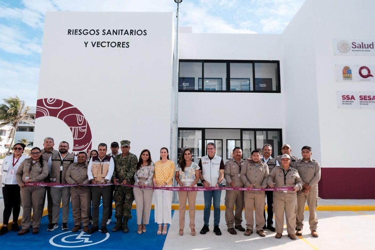 Mara Lezama inaugura oficinas de Vectores en Isla Mujeres; beneficiará a 12 mil habitantes