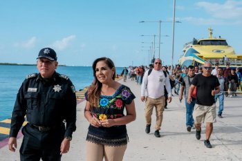 Isla Mujeres y Punta Sam: instalan cámaras con IA y fibra óptica para vigilancia en tiempo real