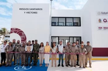 Mara Lezama inaugura oficinas de Vectores en Isla Mujeres; beneficiará a 12 mil habitantes