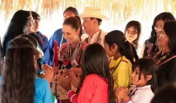 Sheinbaum inaugura Acueducto Seri en Sonora y anuncia nuevo plan de turismo comunitario