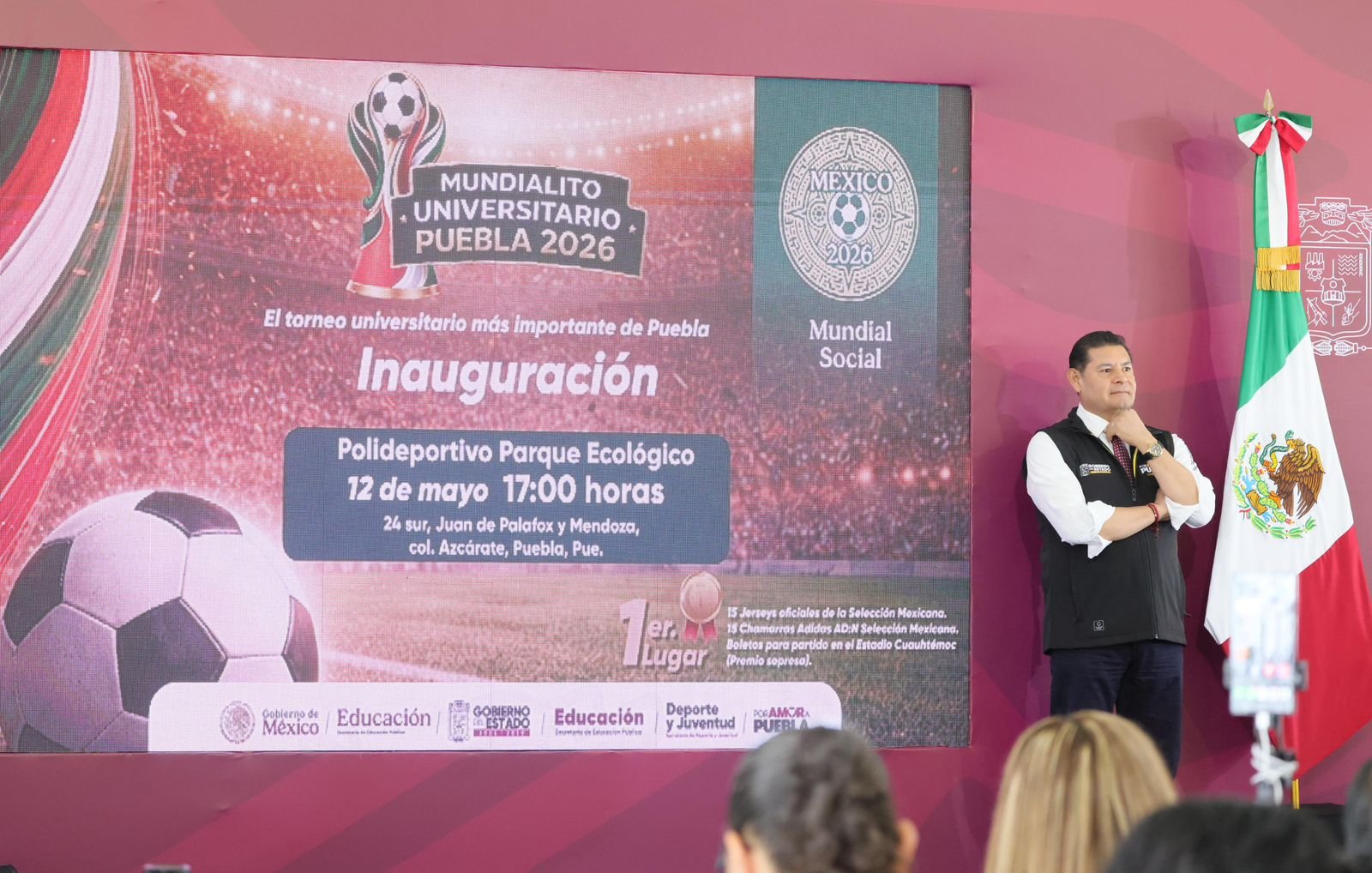 Gobierno de Puebla lanza Mundialito Social rumbo a la Copa Mundial 2026