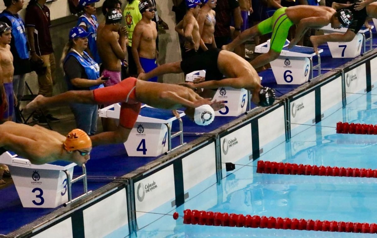 Quintana Roo arrasa en natación de la Olimpiada Nacional CONADE 2026 con 8 preseas y récord