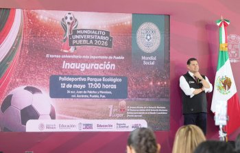 Gobierno de Puebla lanza Mundialito Social rumbo a la Copa Mundial 2026