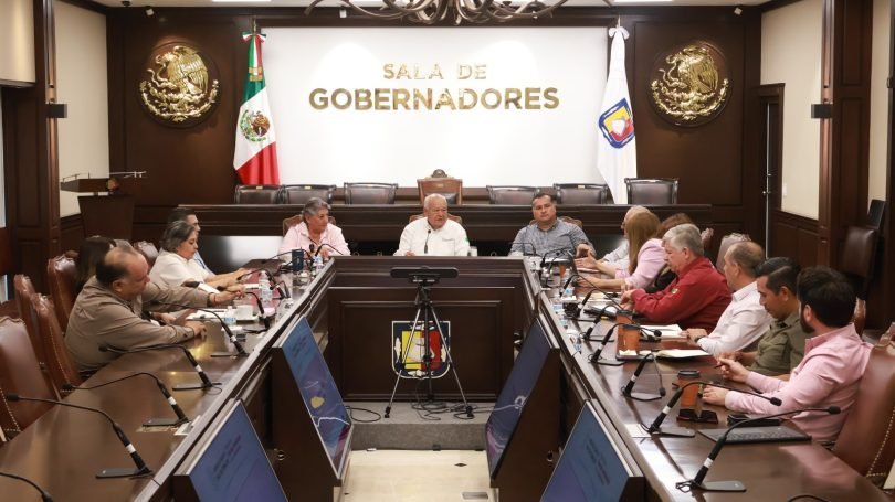 Gobernador de BCS pide revisar avances y reforzar acciones para el bienestar ciudadano